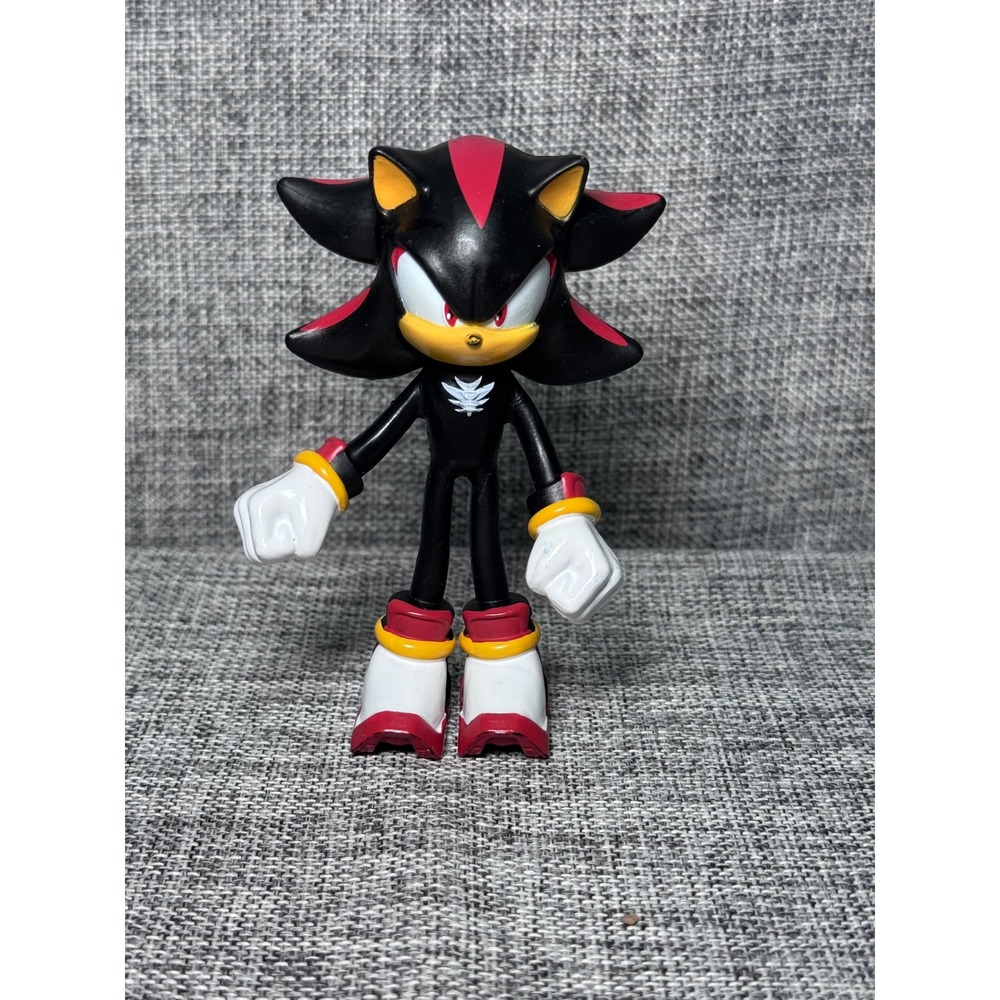 Sonic the Hedgehog Shadow Jakks Pacific 4 Inch Bendable Action Figure 2024 SEGA